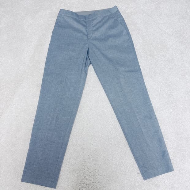 [유니클로] 허리밴딩 그레이 슬랙스 M 스마트 앵클 팬츠