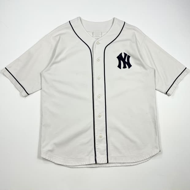 MLB 뉴욕 양키스 빅로고 야구 유니폼 져지 XL