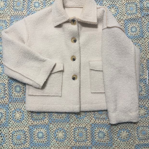 빈티지 뽀글이 아우터