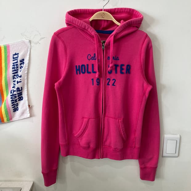 299 홀리스터 후드집업 핫핑크