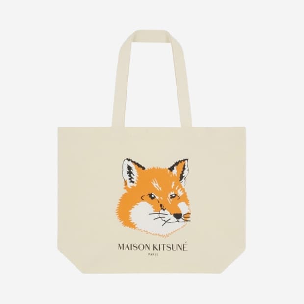 메종키츠네 폭스 헤드 에코백