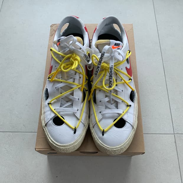 [295] 나이키 오프화이트 블레이져 로우