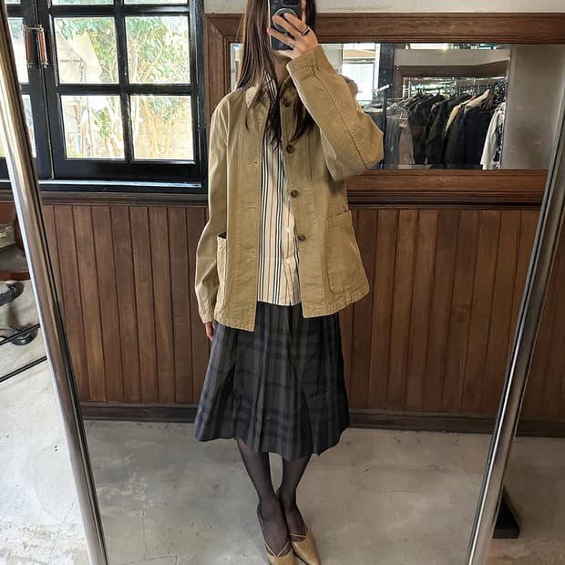 COMME DES GARCONS cotton work jacket