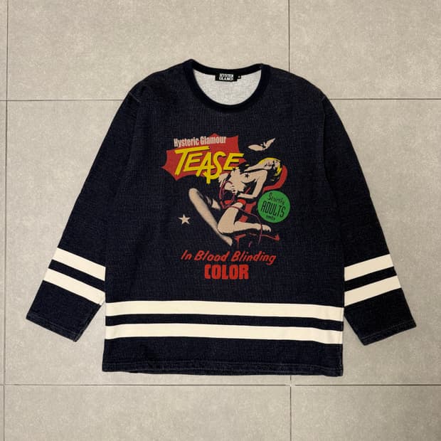 히스테릭글래머 스웻티셔츠 M