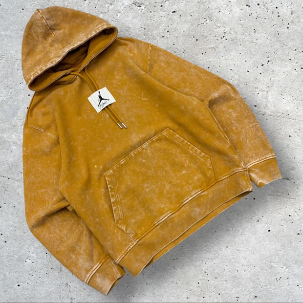 [M] 조던 Flight 헤리티지 워시 후드티 옐로우 D216