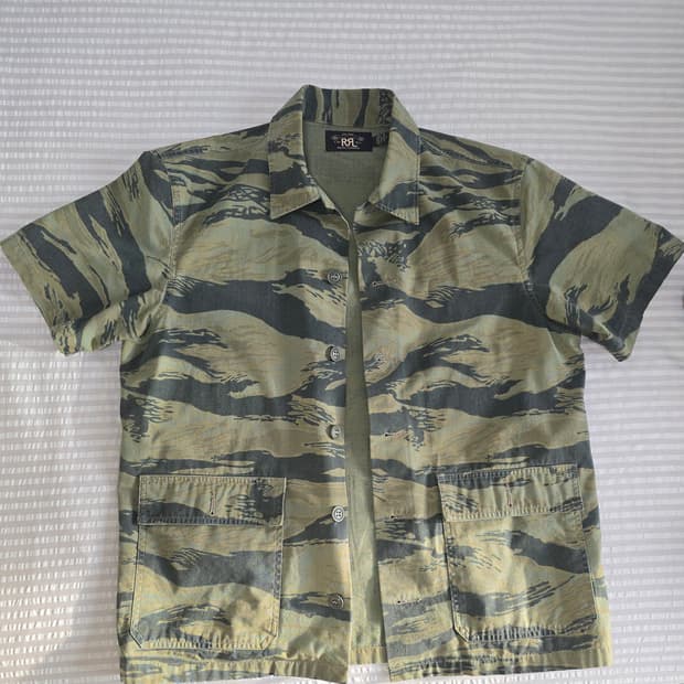  RRL, Tiger Stripe Camo shirts, M사이즈