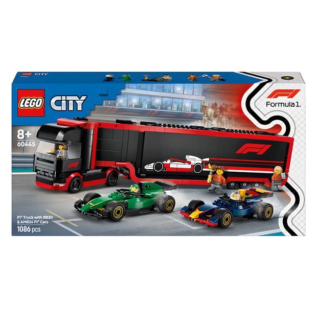 새상품) 레고 시티 60445 F1 트럭 레이스카
