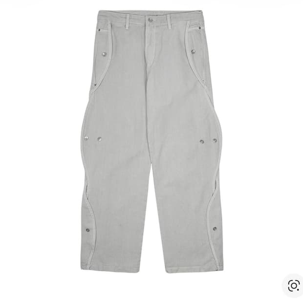 산산기어 코튼 웨이브 팬츠 그레이