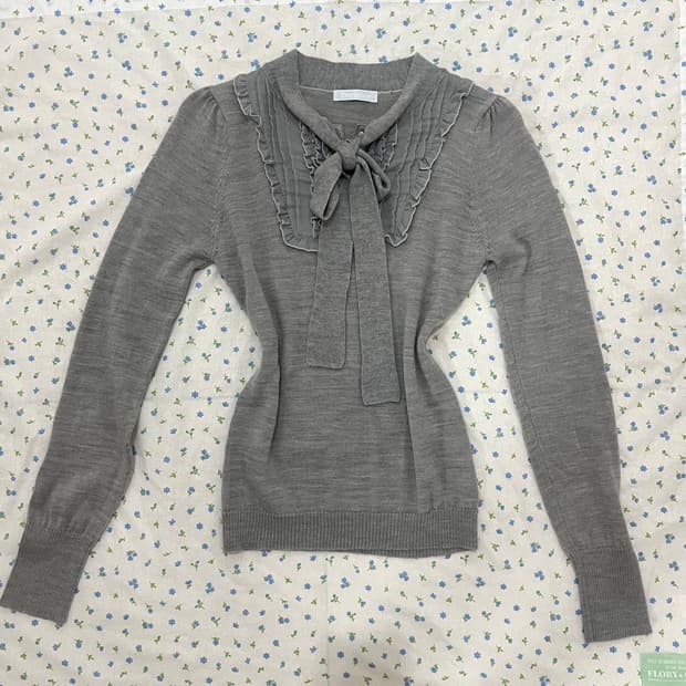 일브 잉그니깔 리본 니트 로걀탑 히메갸루 리즈리사 일녀 빈티지 하라주쿠