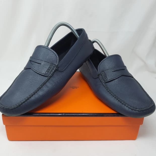 정품 프라다 사피아노 드라이빙 슈즈 270mm