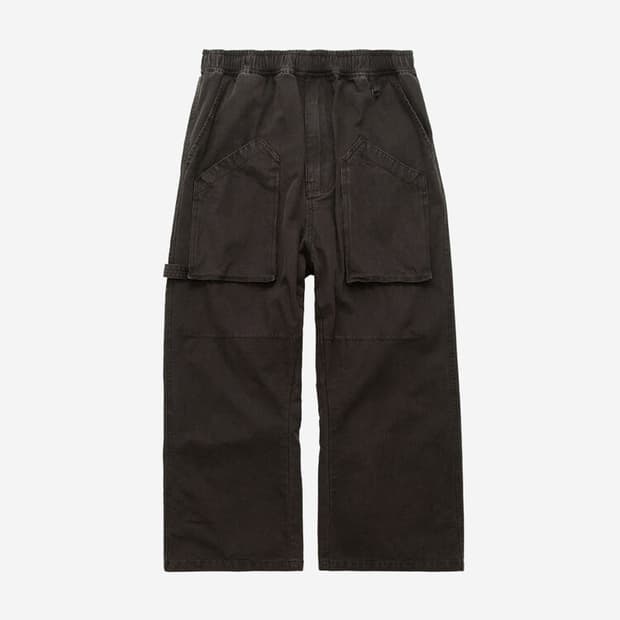 (3)폴리테루 페인터 파자마 팬츠 브라운