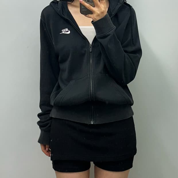 나이키 퓨추라 블랙 후드집업