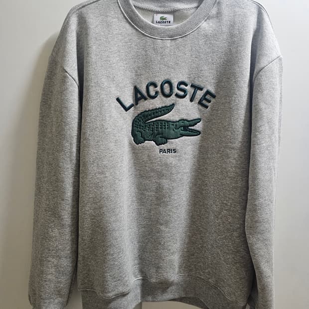 라코스테 기모 맨투맨