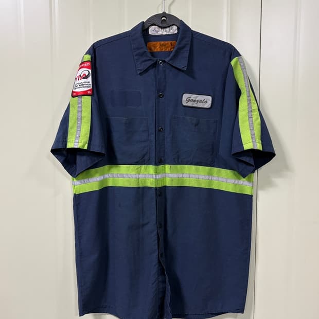 Red Kap 레드캡 워크웨어 반팔 셔츠