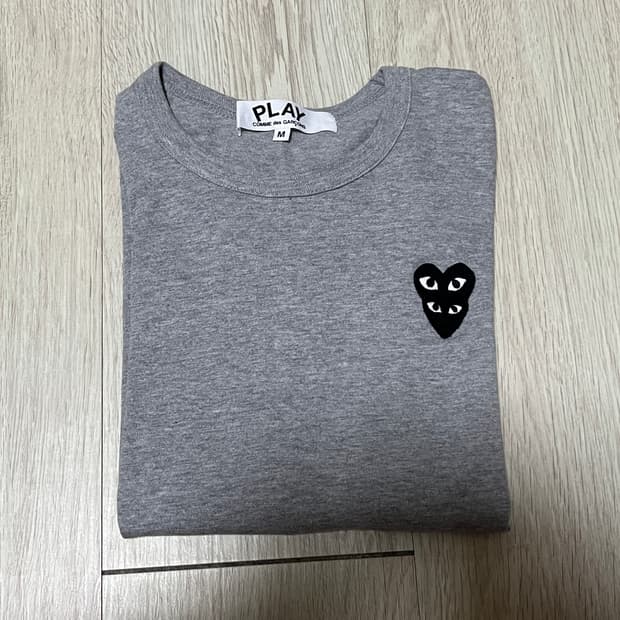 꼼데가르송 더블와펜 롱슬리브