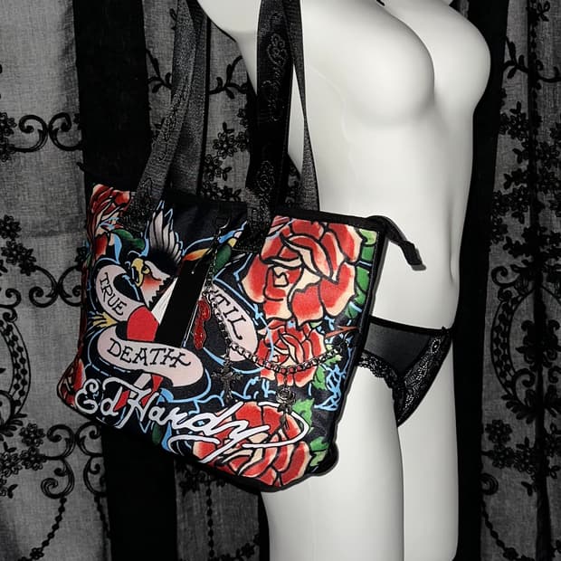 Black Canvas Bag (New with Tags)