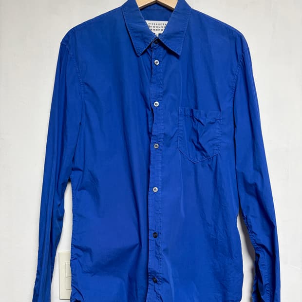 마르지엘라 셔츠 블루