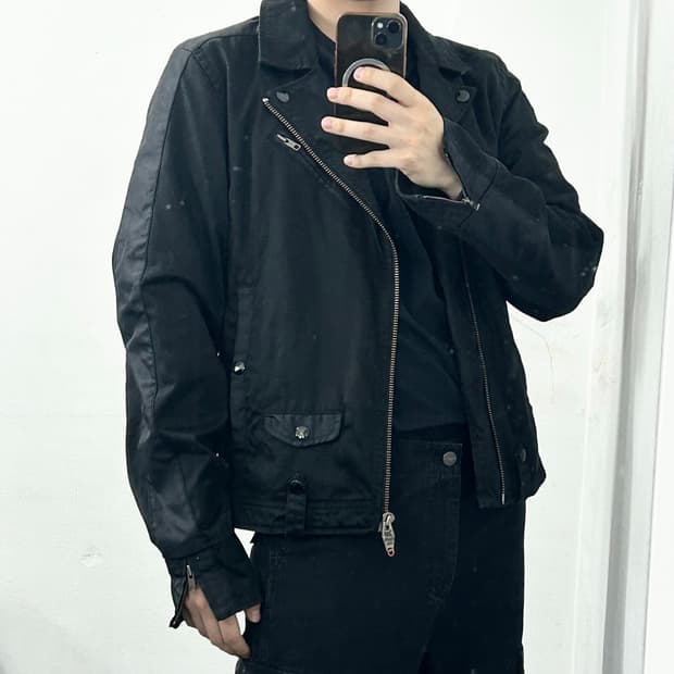 디젤 사이드라인 라이더 자켓