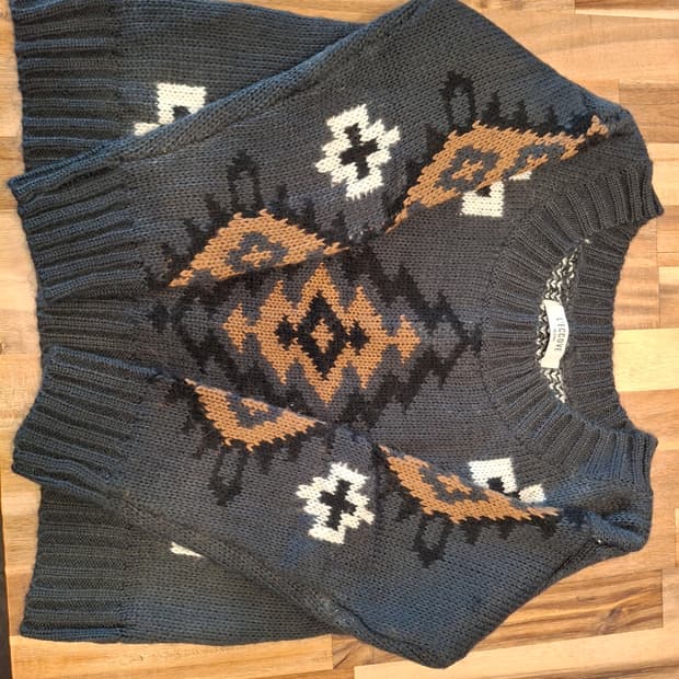 (마지막특가) 르꼬브 패턴 니트