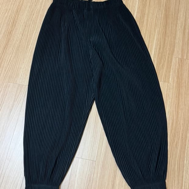 [1] 옴므플리세 조거 팬츠 블랙 JF129