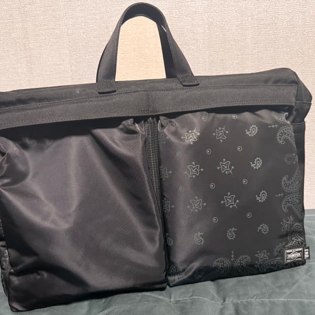 요시다 포터 x end. 콜라보 더플백