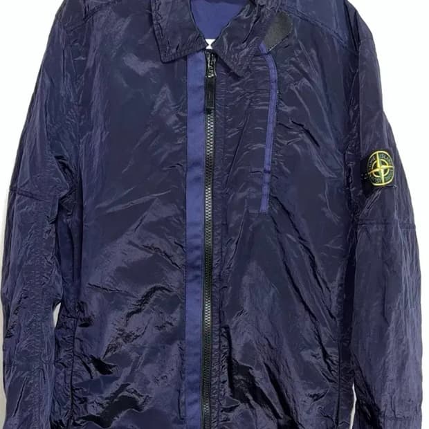 스톤아일랜드 나일론메탈 오버셔츠 자켓