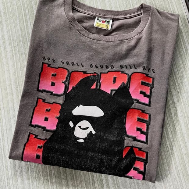 OG BAPE nigo saru tee