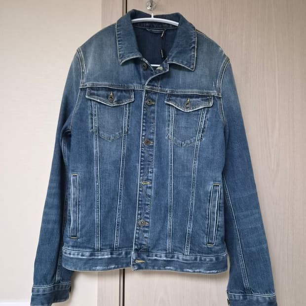 이태리 명품 페세리코 데님 트러커 자켓
