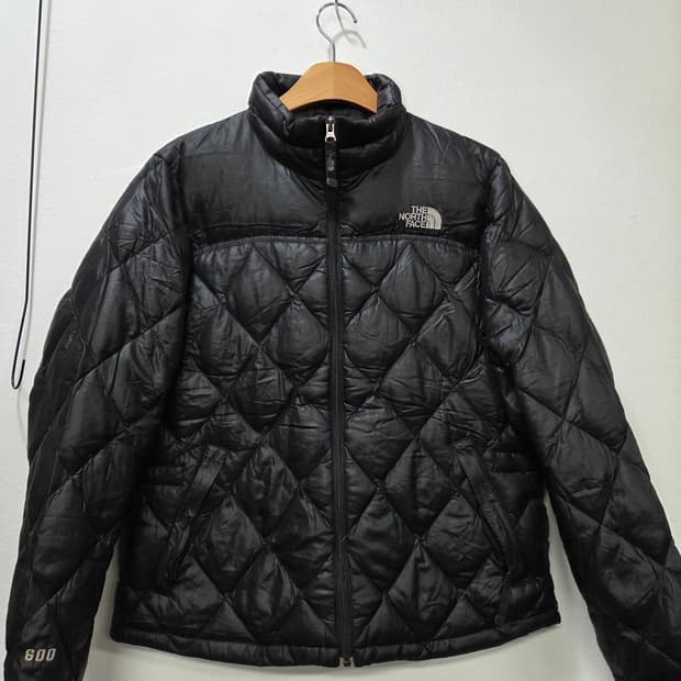 노스페이스1211-4 600 블랙 패딩 자켓 점퍼 여성 85 Y2K
