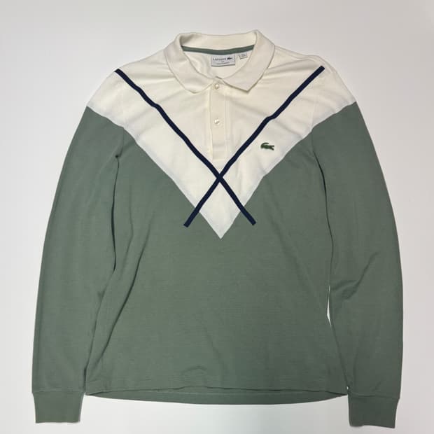 정품 라코스테 Pk 긴팔 카라 티셔츠