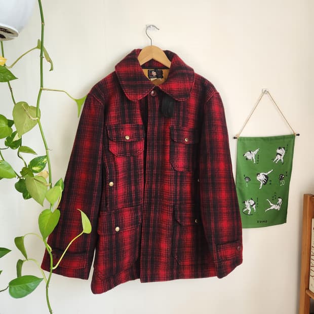 50s 울리치 럼버잭 체크 매키노 코트(USAmade)