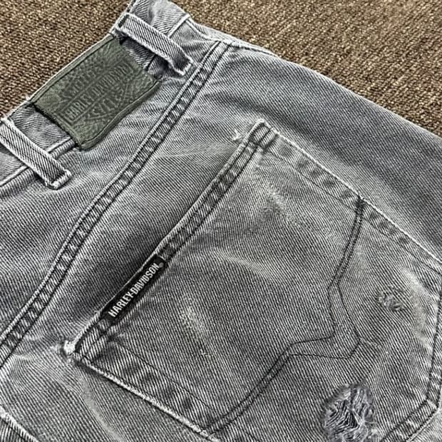 할리 데이비슨 데님 팬츠