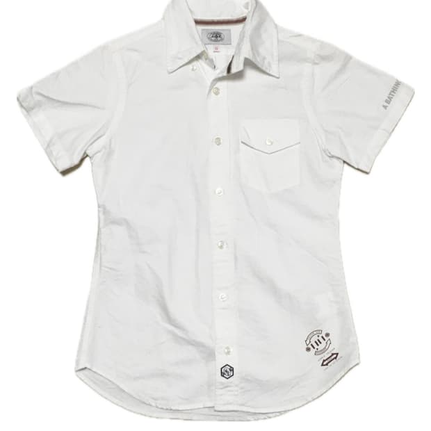 베이프 빈티지 반팔 셔츠