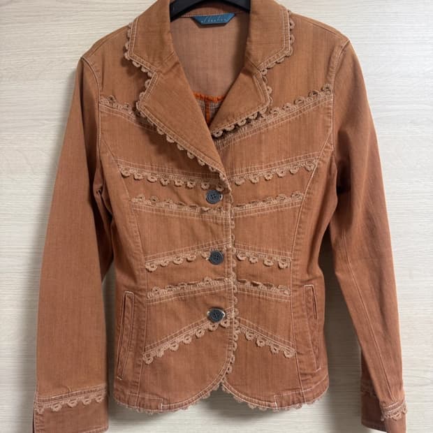 레이스 브릭 자켓