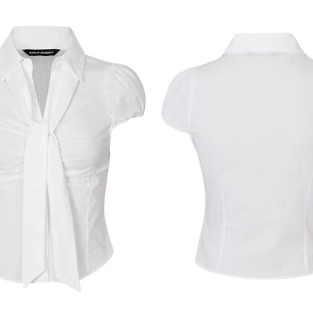 페인오어플레져 제이드 스카프 셔츠