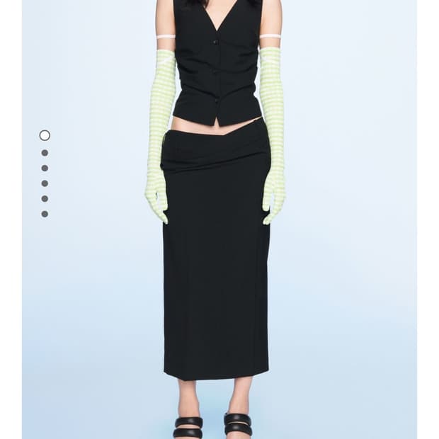 Jacquemus La Jupe Vela Skirt