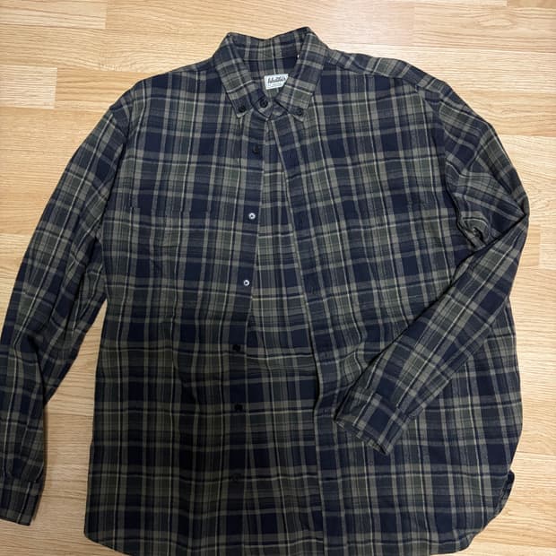 [M] 카키스 Plaid Flannel Shirt