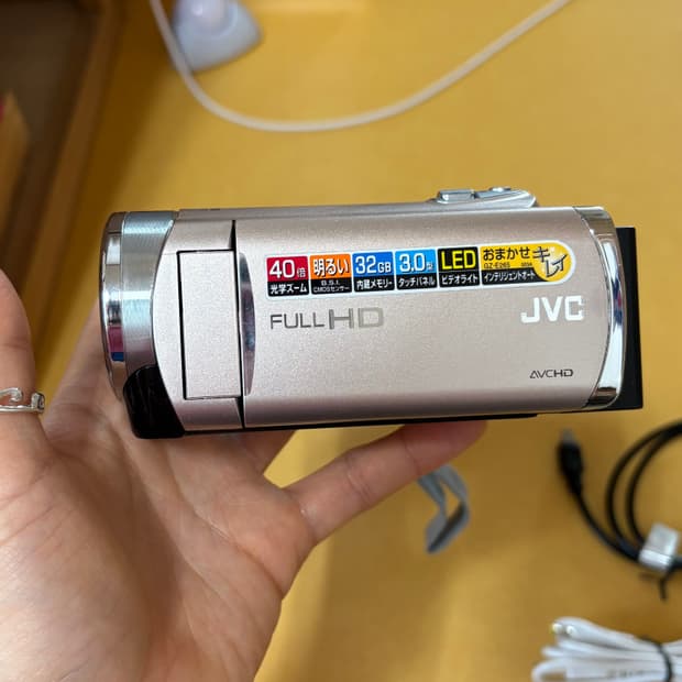 JVC GZ-E265 카리나 캠코더 핑크💖