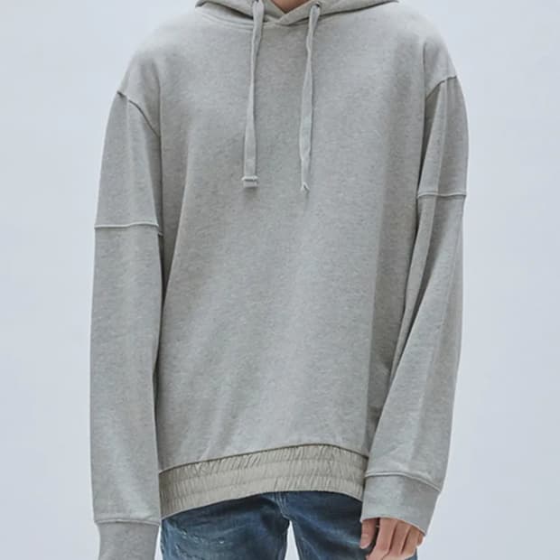 [M] 플랙 Plac 오버핏 후드티 남녀공용 M