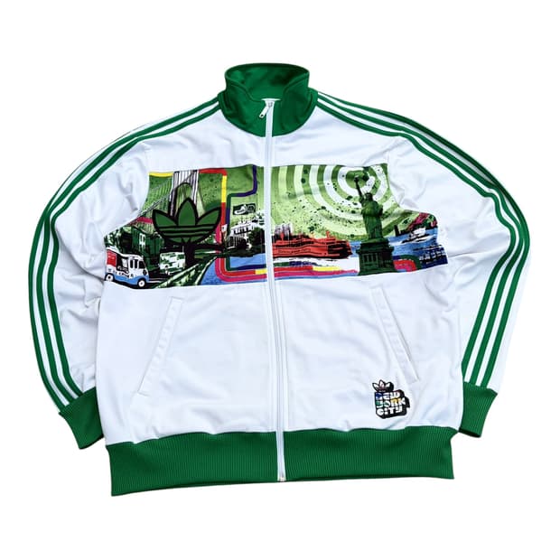 해외판) 아디다스 X 스탠드아일랜드 뉴욕시티 트랙탑 져지