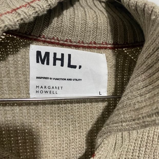 Margaret Howell stand collar cardigan