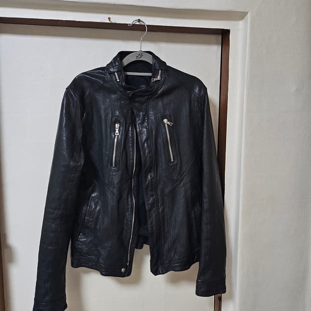 시스템 가죽자켓xl(95-핏한100)