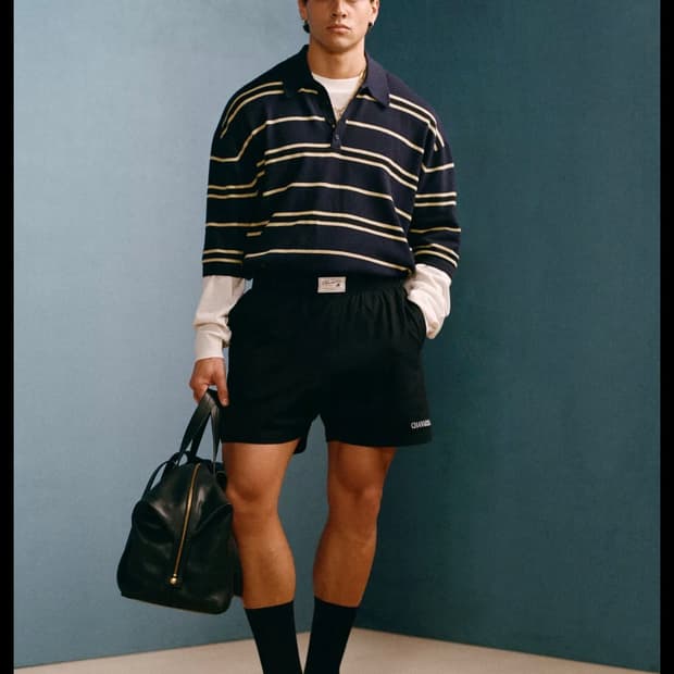 자라 윌리차바리아 스트라이프 니트 폴로 M