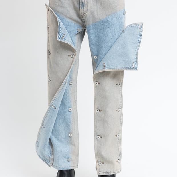 Y/project snap off jeans 와이프로젝트 스냅 오프 진