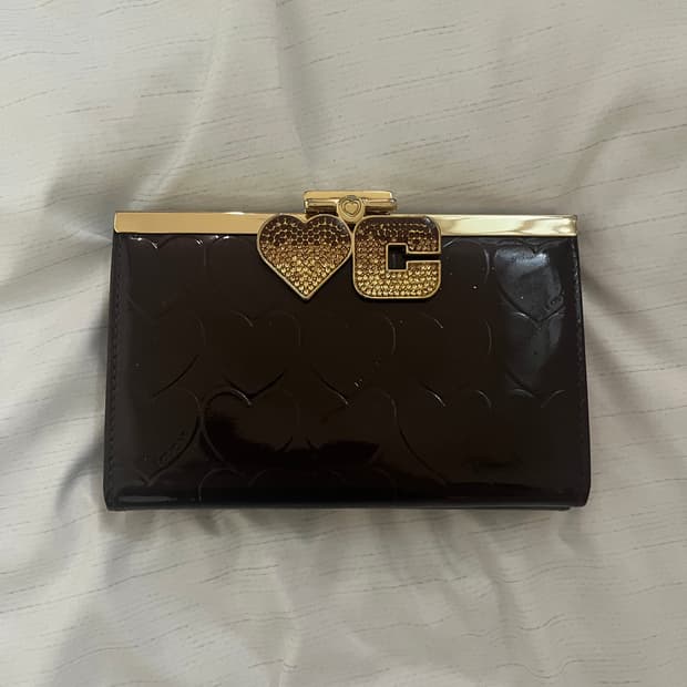 러브캣 하트 반지갑