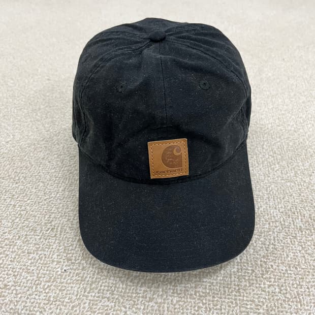 [OS] 칼하트 블랙 오데사 캔버스 볼캡 모자 0116M1