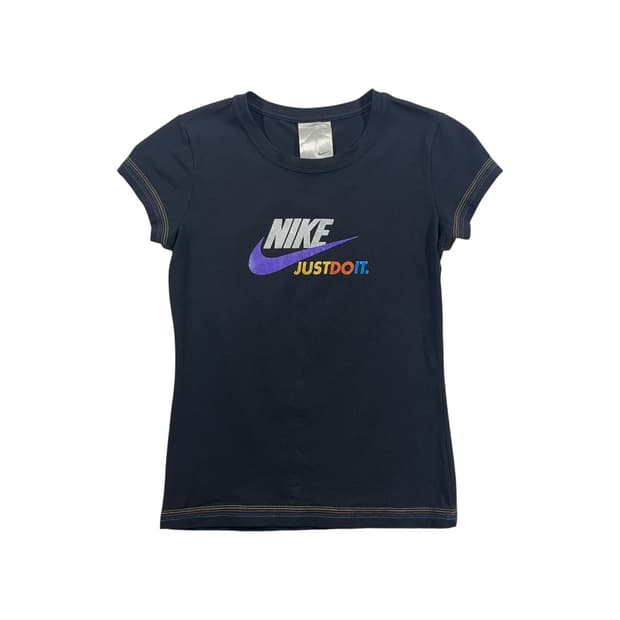 [NIKE] 나이키 그라데이션 로고 반소매 티셔츠