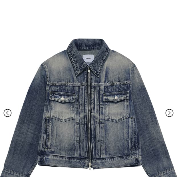 카미엔 데님 트러커자켓 1사이즈 