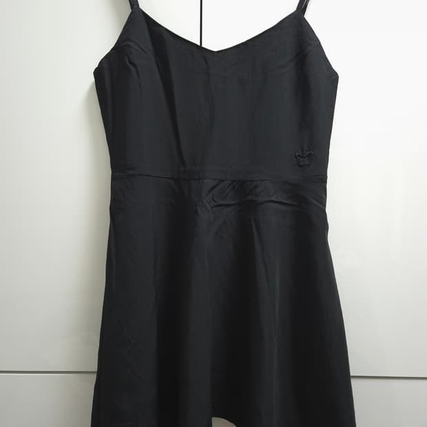 팬시클럽 블랙 미니 원피스