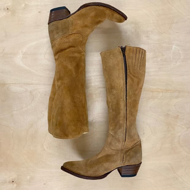 SENDRA suede long boots 센드라 스웨이드 롱부츠